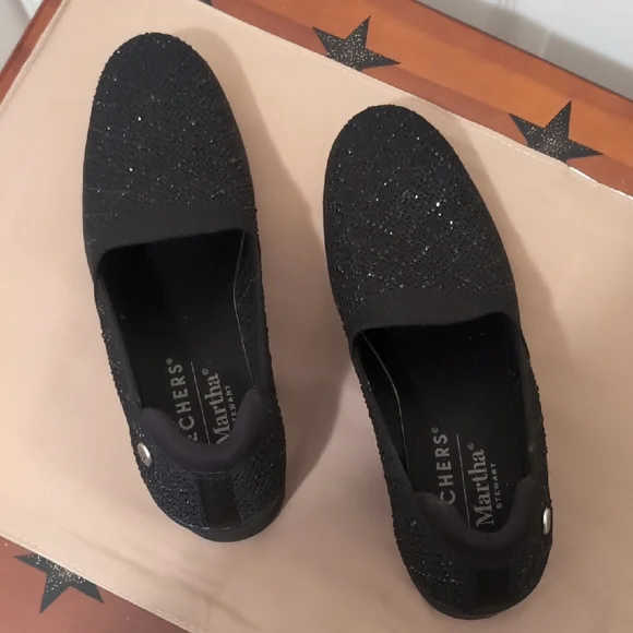 Skechers Black Slip-On Sneakers - Picture 7 of 8